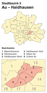<span class="mw-page-title-main">Au-Haidhausen</span> Borough of Munich