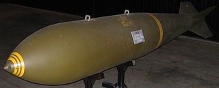 <span class="mw-page-title-main">Mark 118 bomb</span> Demolition bomb, free-fall general-purpose bomb