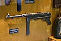 German MP 40 submachine gun, 20th cent. Athens War Museum.