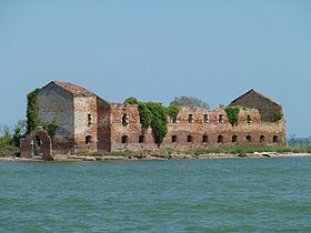 Madonna del Monte vue depuis la lagune.