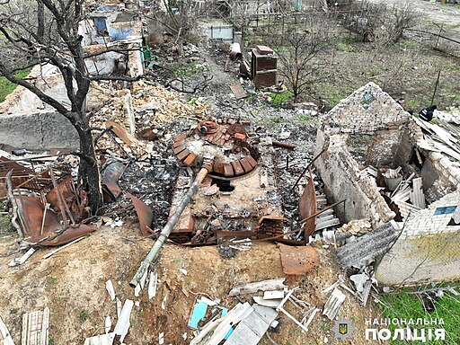 Maksymivka after fighting (2023-01-19) 03