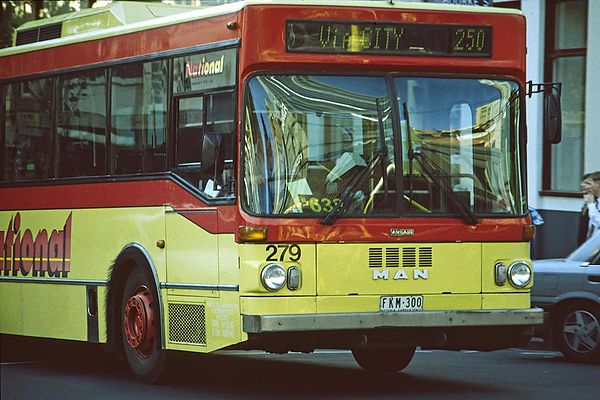 Ansair bodied MAN SL200 in 1997