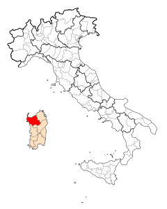 Map Province of Sassari until 2016.svg