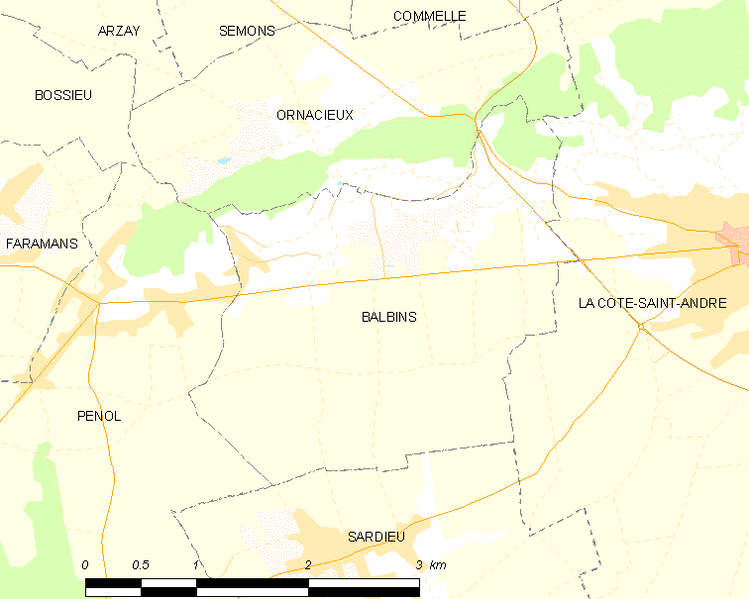 File:Map commune FR insee code 38025.png