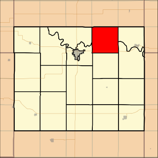 Lawrence Township, Cloud County, Kansas Township in Kansas, United States