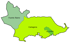 Mapa de Campo de Cartagena (Murcie) .svg