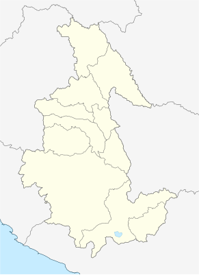 Mapa de localización de Ayacucho