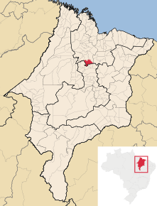 Poziția localității Conceição do Lago-Açu