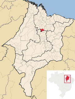 Conceição do Lago-Açu Municipality in Nordeste, Brazil