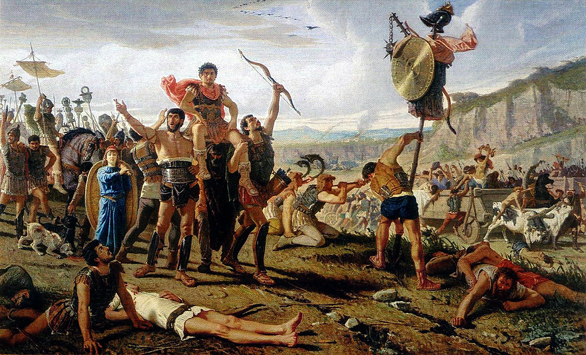 Rome encounters Germanic tribes