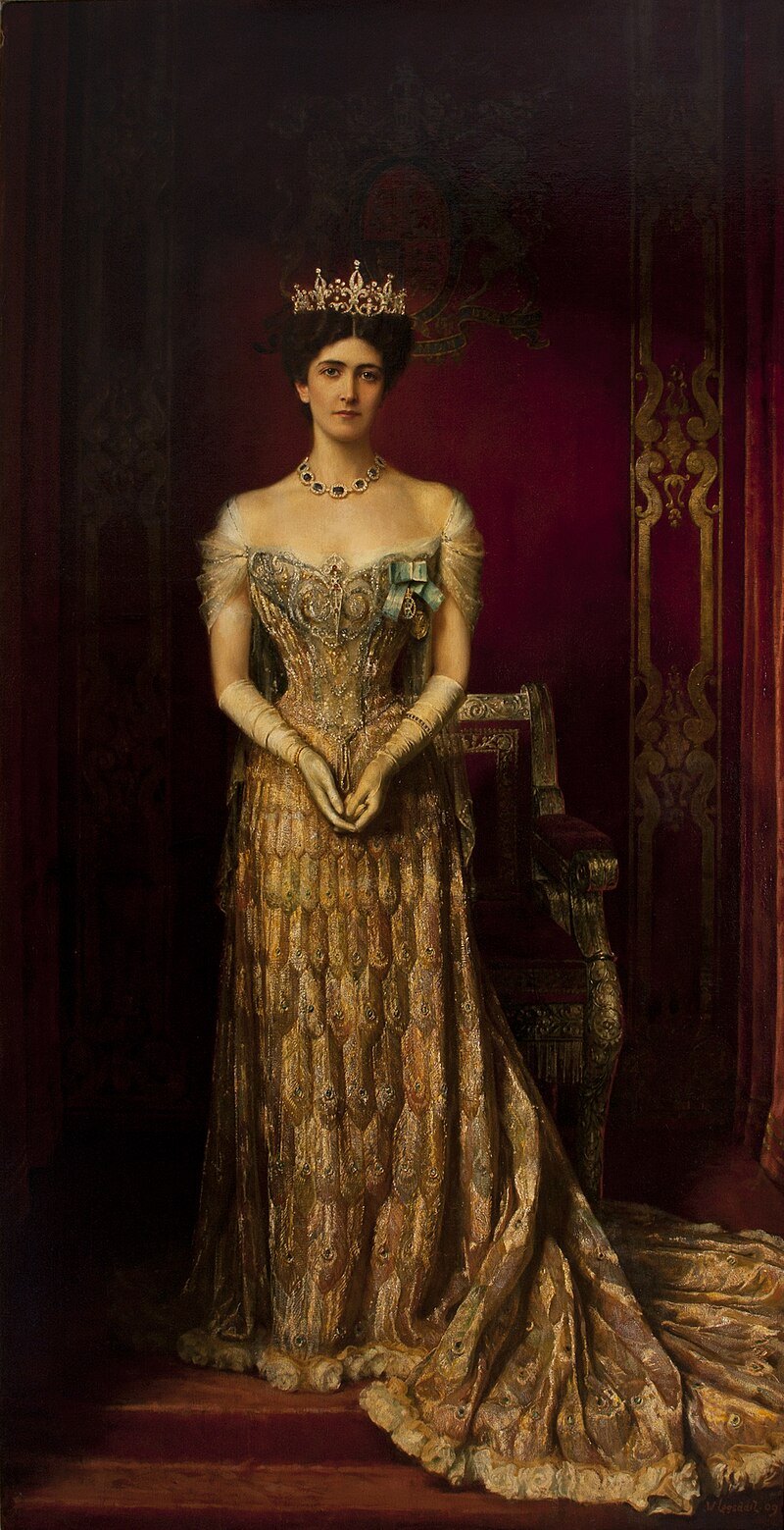 Peacock dress of Lady Curzon - Wikipedia
