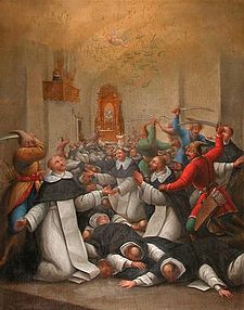 Martyrdom of Sadok and 48 Dominican martyrs of Sandomierz Meczennicy Sandomierscy.jpg