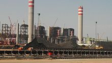 Medupi Power Station development of the coal yard 2014.jpg