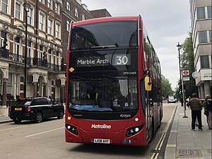 Metroline Travel VMH2489 on Portman Street - May 2024.jpg