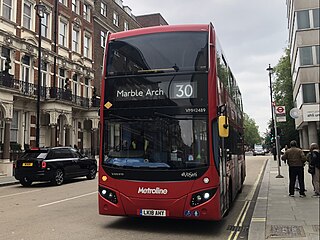 <span class="mw-page-title-main">London Buses route 30</span> London bus route