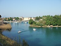 řeka od Peschiera del Garda