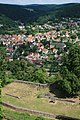 Deutsch: Vorburg der Minneburg mit Blick auf Neckargerach