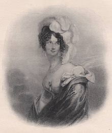 Eliza Chester portraying Miss Teazle Miss Chester As Lady Teazle (cropped).jpg