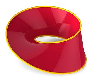 Möbius strip Two-dimensional surface with only one side and only one edge