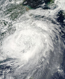 Tropical Storm Morakot over eastern China on August 9 Morakot aug 9 2009.jpg