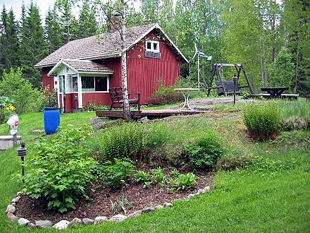 A cottage in Vihti, southern Finland