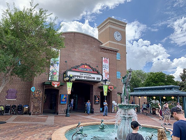 The attraction's entrance at Disney's Hollywood Studios