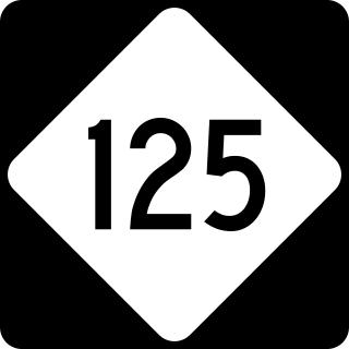 <span class="mw-page-title-main">North Carolina Highway 125</span> State highway in North Carolina, US