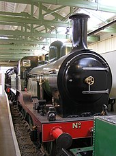NER E5 2-4-0 1463 (1885) Head of Steam، Darlington 30.06.2009 P6300112 (10192722204) .jpg