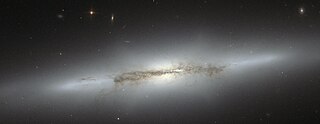 NGC 4710 Spiral galaxy in the constellation Coma Berenices