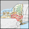 New York's 19th congressional district (since 2023).svg