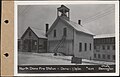 North Dana Fire Station, fire house, Dana, Mass., Jan. 30, 1930 : Parcel no. 471-45, Inhabitants of the Town of Dana, January 30, 1930. Massachusetts. Executive Office of Energy and Environmental Affairs, Metropolitan District Water Supply Commission, Quabbin Reservoir, Photographs of Real Estate Takings, Massachusetts Archives.