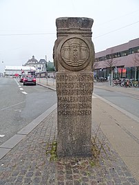 Nulpunktsten, Østerport, København (1925)