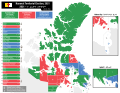Nunavut general election 2021 - MLA Incumbency Map Post Election