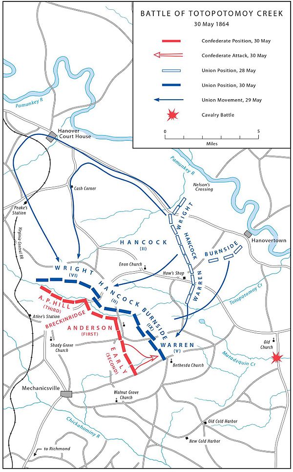 Battle of Totopotomoy Creek, May 30, 1864