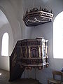 Østrup Kirke: Bygning, Kalkmalerier, Inventar