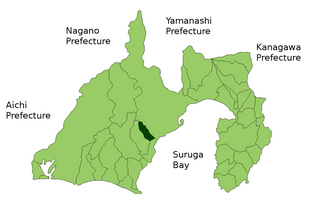 Shida District, Shizuoka Former district of Japan
