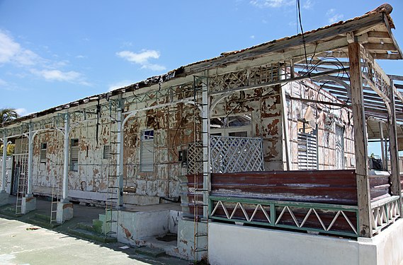 Abandoned residential house in Varadero, Cuba