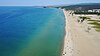 Beach north of Kuzhir