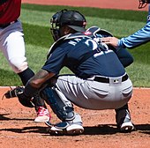 Narváez with the Seattle Mariners in 2019
