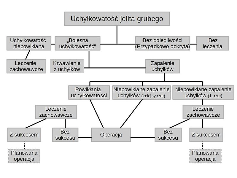 File:Organogramm Indication to treatment of colon diverticel.jpg