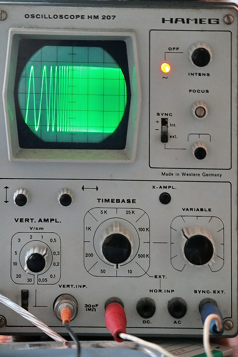 Oscilloscope — Wikipédia