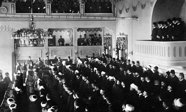 Opening of the 1908 Ottoman Parliament