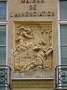 Bas-relief de la maison de l’Annonciation.