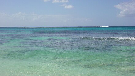 Looking out to sea from Tinian