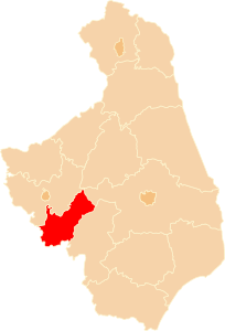 Powiat Powiat zambrowski v Podleskom vojvodstve (klikacia mapa)