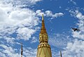 Pagoda Spire with Bird in Flight - Wat Day Doh - Kampong Cham - Cambodia (48335979931).jpg
