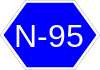 National Highway 95 shield}}