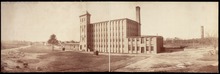 Walter Lowney's chocolate factory, Mansfield Panoramic photo of Walter Lowney's factory, Mansfield, Mass LCCN2007661046.tif