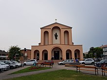 La chiesa parrocchiale del Sacro Cuore di Gesù a Lido di Jesolo