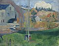 Paul Gauguin : Paysage de Bretagne. Le moulin David (1894)